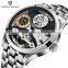Pagani Design 1635 Premium face design wristwatch tourbillon analog stainless steel case fashion men automatic mechanical watch