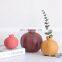 Nordic Ornament Ceramics Vase Home Decor Flower Vase Decor Ceramic Pomegranate Shape Flower Pot