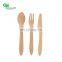 Yada Eco - Friendly Disposable Wooden Case Steak Take Away Spoon Knife And Fork Set Wooden Disposable Cutlery