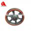 Spheroidal graphite iron casting traction wheel spare parts
