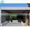 China supplier waterproof garden aluminium pergola motorised patio cover louver roof