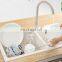 Telescopic Stainless Steel Over the Sink Adjustable Drying Vegetable Washing Basin Storage Basket Kitchen Dish Drain Rack