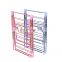 Outdoor lawn or indoor balcony foldable portable type orange yellow plastic aluminium alloy clothes drying rack