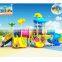 Kids slide playing equipment climed playgrounds