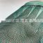 100% Virgin HDPE dark green shade net with black opening for outdoor shading net