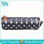 Star Printing Durable Polyester Cylinder Pencil Case For Girls
