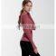 Readt To Ship Women Blank Stand Collar Half Zip Yoga Tee Sports Wear Gym Clothing Fitness Yoga Long Sleeve Tees Sportswear Tops
