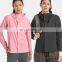Wholesale Women Zipper Sports Hooded Softshell Jackets Winter Outdoor Waterproof Coat Custom Wind Breaker Hiking Blank Jacket