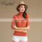 Mongolian Women Short Sleeves Pullover Cable Knit Turtleneck Cashmere Sweater for Women