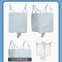 Large Vacuum Jumbo FIBC Bulk Bag Aluminum Foil Ton Inner Liner 1000kg