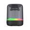 Transparent Blue Tooth Speaker Led Colorful Atmosphere Light Hifi Surround Sound Desktop Speakers With Mic