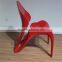 Unique design fiberglass tongue chair living room outdoor chair