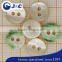 2015 Manufacture white color cat eye shell button