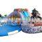 jungle water paradise funny inflatable giant water park slide for sale