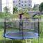 outdoor Round Jumping Trampoline with safety net