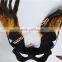 Gold Feather Mask Big Side Cock Feather Mask And Carnival Mask For Cheap Wedding Decorations
