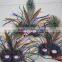 Wholesale Party Supplies Multi color Goose Feather Halloween Mask
