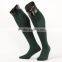 Dark color Knee high founction cotton colorful football socks