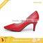 Fashion Women Genuine Shipskin High Heel Slip-on Shoes for Party