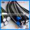 HOT EXPORT 0.6/1kv 10kv 33kv service drop cable aerial bundle cable overhead Aluminium conductor abc cable for power line