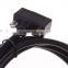 10ft Black Molded PVC Hood Fully Shielded Al-Foil SVGA VGA Cable