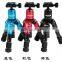 Factory price for wholesale adjustable tripod mini tripod for camera, Professional aluminum Camera Tripod for travel