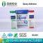 Clear epoxy AB adhesive packing by bottle
