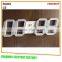 5" large white three-dimension/solid led clock with remote