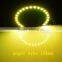 20 colors changing DC12v Epistar chips 5050 smd White PCB semi circle 104mm angel eyes auto parts manufacture