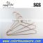 Electric cable rose gold metal hanger