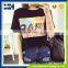 China wholesale spray decoration lovely t- shirt with baby letter