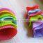7cm diameter five star designs silicone muffin cups