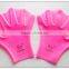 high quality hot selling summer silicone swimming gloves