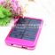 Portable universal solar charger, factory outlet price solar phone charger, green energy solar power bank