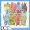 Custom Fashion Colorful PU Coated Labor Protection Gloves for Gardening Work