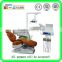 Hot!!! Luxury genuine leather china dental unit/ dental chair unit(MSLDU18W)