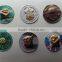 2015 New product 3d embossing pvc sticker,pvc sticker paper,3d round embossing pvc sticker