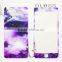 6D Silicone Fancy Color Tempered Glass Screen Protector With Design for iPhone 5 6 6S Plus ,Smart Tempered Screen Protector