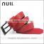Wholesale price fashion designer ladies full grain pu leather belt brands