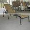 folding sun lounger outdoor sunbed