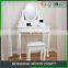 Bedroom Wood Dressing Table With Mirror