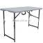 120cm plastic folding in half table