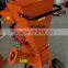 Tree leaves crusher and cutter machine