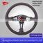 Custom Steering Wheel Factory from Guangzhou China Golf Steering Wheel Leather Suede Personal Racing Steering Wheel