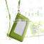 Fashion custom leather id card holder credit card holder for girls