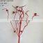 artificial glitter foam ball beaded branch faux twigs branch for christmas home decoration