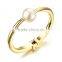 Opal Pearl Bangle Europe 18 K Gold Exaggerated Version Of Ms Wide Bracelet