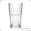 circle design glass beer cups without handle stock in xuzhou