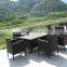 High quality 6 pcs rattan round rattan sofa set