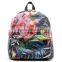 2016 fashion Flower Printed Backpack